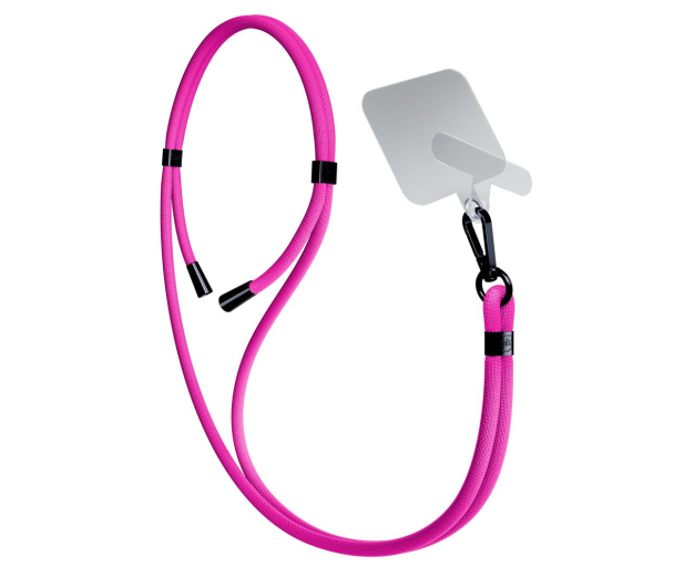 3MK Sznurek do Etui EasyClip Pink (black) 5903108568661 - 1267328 - zdjęcie